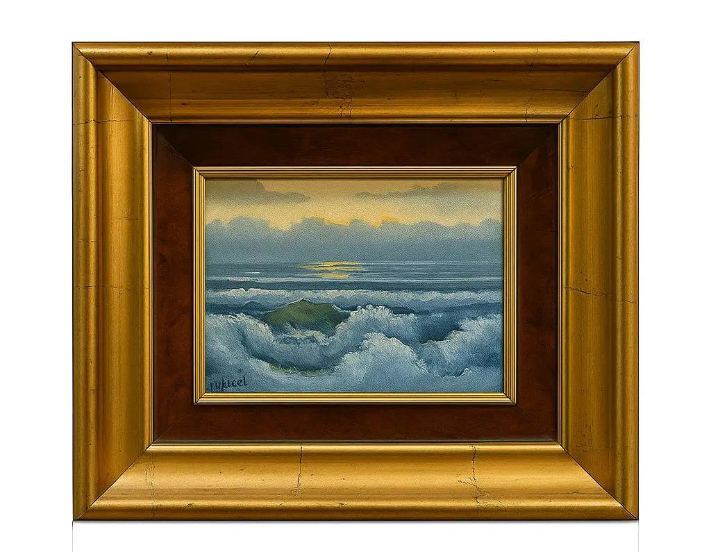 Traditional brass lamp with an old-fashioned design and beige shade Approx. 29" x 19"